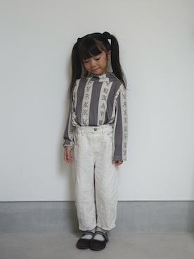「petit main（プティマイン）のアイテム」を使った、71529さん（キッズ・100cm）の秋コーディネート