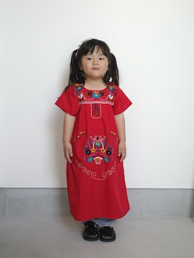 「ZARA KIDSのアイテム」を使った、71529さん（キッズ・100cm）の夏コーディネート