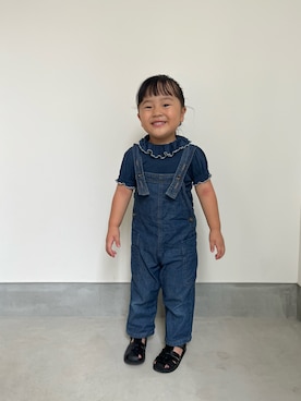 「ZARA KIDSのアイテム」を使った、71529さん（キッズ・100cm）の夏コーディネート