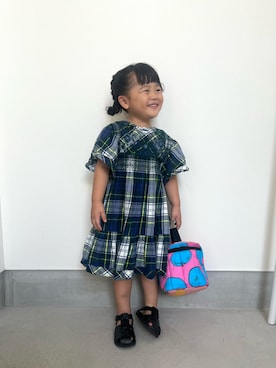 「ZARA KIDSのアイテム」を使った、71529さん（キッズ・100cm）の夏コーディネート
