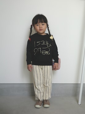 「ZARA KIDSのアイテム」を使った、71529さん（キッズ・100cm）の秋コーディネート