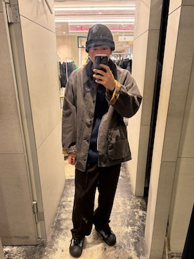 「アイテム（テーラードジャケット）」を使った、あらたさん（メンズ・170cm）の冬コーディネート