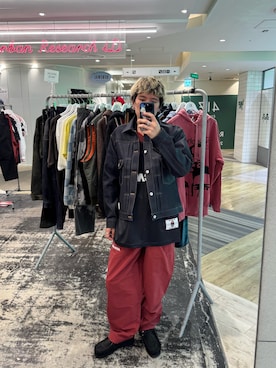 「URBAN RESEARCH（アーバンリサーチ）のSHIOTA　スーピマDENIM JACKET#BEN（デニムジャケット、ブルー系）」を使った、あらたさん（メンズ・170cm）の秋コーディネート