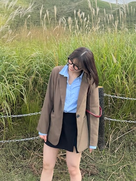 「LADY LIKE（レディライク）のアイテム」を使った、gmana0507さん（レディース・155cm）の秋コーディネート