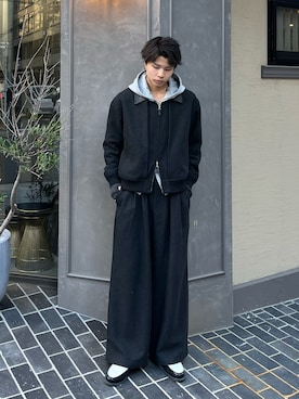 「アイテム（ローファー）」を使った、琉星さん（メンズ・181cm・10代）の冬コーディネート