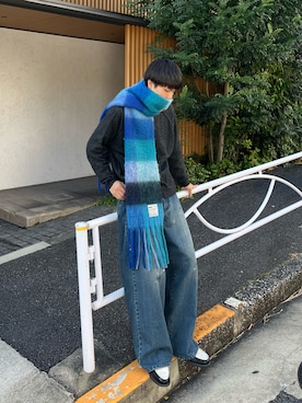 「アイテム（ローファー）」を使った、琉星さん（メンズ・181cm・10代）の冬コーディネート