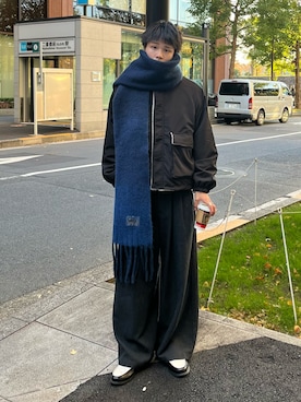 「アイテム（ローファー）」を使った、ryuseiwear17さん（メンズ・181cm・10代）の秋コーディネート