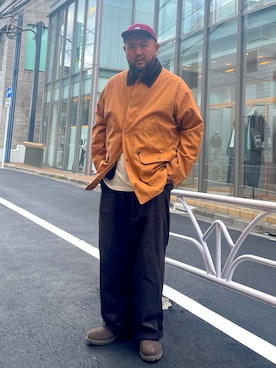 MITSUNORI MATSUMURAさん（メンズ・183cm）の秋コーディネート