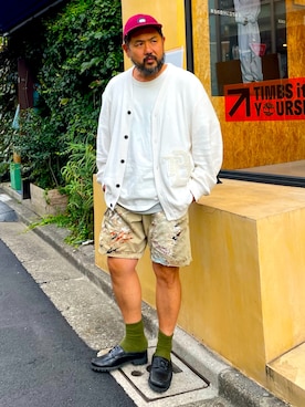 MITSUNORI MATSUMURAさん（メンズ・183cm・40代）の秋コーディネート
