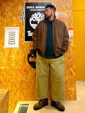 「アイテム（その他トップス）」を使った、MITSUNORI MATSUMURAさん（メンズ・183cm）の冬コーディネート