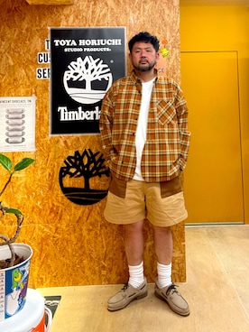「モカシン」｜MITSUNORI MATSUMURAさん（メンズ・183cm）の春コーディネート