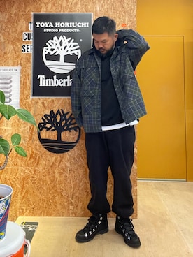 MITSUNORI MATSUMURAさん（メンズ・183cm・40代）の秋コーディネート