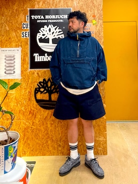 MITSUNORI MATSUMURAさん（メンズ・183cm）の春コーディネート