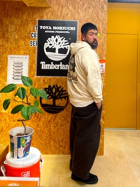 「アイテム（ブーツ）」を使った、MITSUNORI MATSUMURAさん（メンズ・183cm・40代）の秋コーディネート