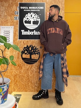 MITSUNORI MATSUMURAさん（メンズ・183cm）の秋コーディネート