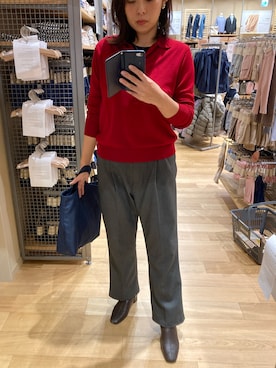 「LE TALON（ルタロン）のアイテム（ブーツ）」を使った、Tanakaさん（レディース・164cm）の秋コーディネート