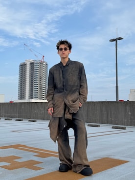 「DIESEL（ディーゼル）のアイテム（ジャケット/アウター）」を使った、Haruto 【DIESEL湘南】さん（メンズ・175cm）の夏コーディネート