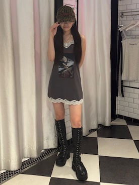 HANANEさん（レディース・156cm）の夏コーディネート