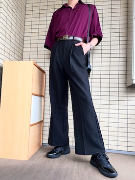 MJさん(メンズ・186cm)の夏コーディネート