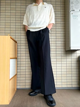 「classicalelf（クラシカルエルフ）のアイテム」を使った、MJさん（メンズ・186cm）の夏コーディネート