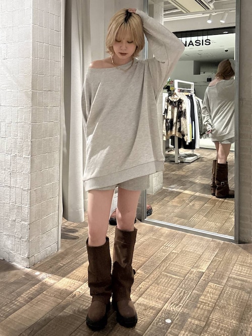 セール】ルーズFITロングブーツ/581263（ブーツ）｜JEANASIS