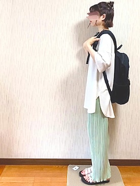 るん。さん(レディース・160cm)の夏コーディネート