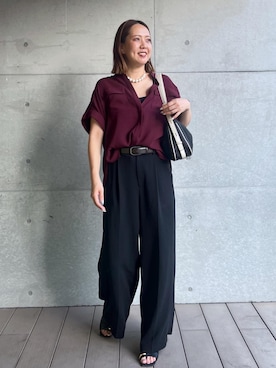 「アイテム（ハンドバッグ）」を使った、MIYUKIさん（レディース・164cm・30代）の夏コーディネート