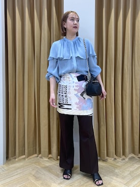 「ROPE'（ロペ）のアイテム（財布/小物）」を使った、MIYUKIさん（レディース・164cm）の春コーディネート