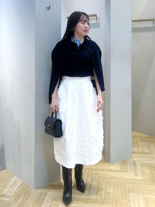 セール】コクーンジャガードスカート（スカート）｜ROPE'（ロペ）の