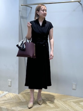 「ROPE'（ロペ）のアイテム」を使った、MIYUKIさん（レディース・164cm）の夏コーディネート