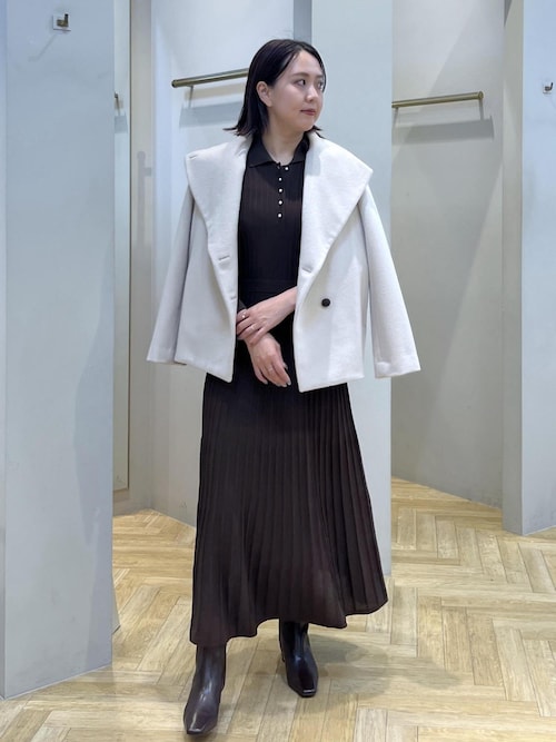 プレミアムカシミヤ ショートコート【25AW】（ステンカラーコート