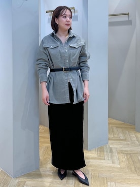 「アイテム（スカート）」を使った、MIYUKIさん（レディース・164cm・30代）の秋コーディネート
