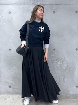 「アイテム（アクセサリー）」を使った、MIYUKIさん（レディース・164cm・30代）の秋コーディネート