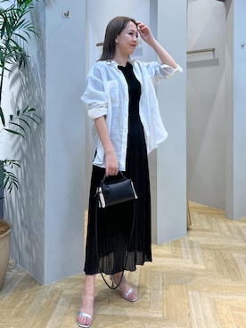 「アイテム（ワンピース/ドレス）」を使った、MIYUKIさん（レディース・164cm・30代）の春コーディネート