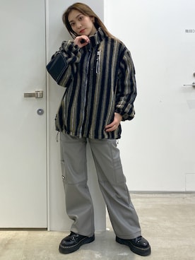 amisaさん（レディース・159cm）の冬コーディネート