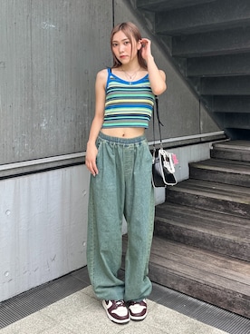 amisaさん(レディース・159cm)の夏コーディネート