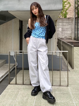 amisaさん（レディース・159cm）の春コーディネート