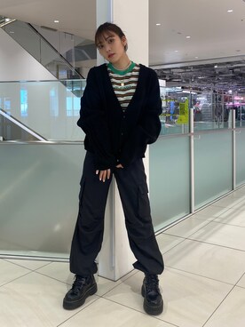 amisaさん（レディース・159cm）の冬コーディネート