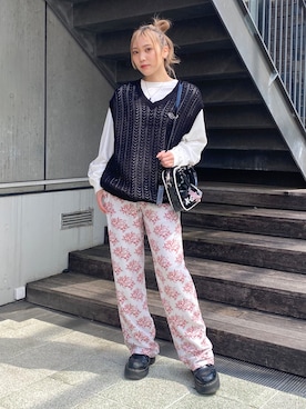 amisaさん(レディース・159cm)の春コーディネート