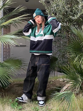 amisaさん（レディース・159cm）の冬コーディネート