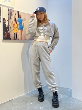 amisaさん（レディース・159cm）の春コーディネート