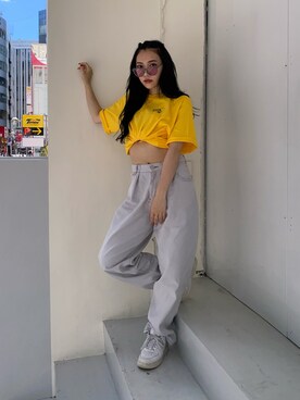 amisaさん（レディース・159cm）の夏コーディネート