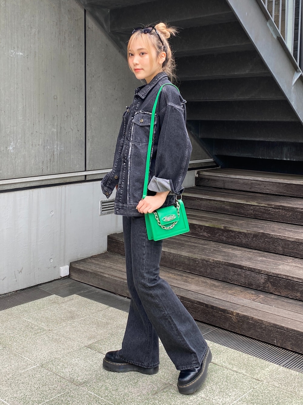 稼働 MARC JACOBS 腕時計 レザー MJ1502 レディース l（マーク