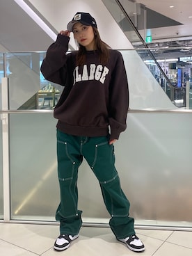 amisaさん（レディース・159cm）の冬コーディネート