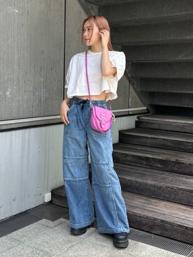 amisaさん（レディース・159cm）の夏コーディネート