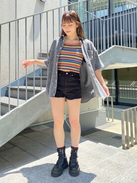 amisaさん(レディース・159cm)の夏コーディネート