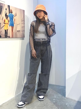 amisaさん（レディース・159cm）の春コーディネート