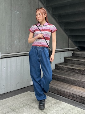 amisaさん（レディース・159cm）の夏コーディネート