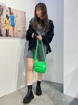 amisaさん（レディース・159cm）の春コーディネート