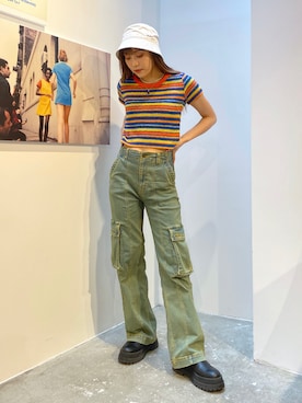 amisaさん（レディース・159cm）の夏コーディネート